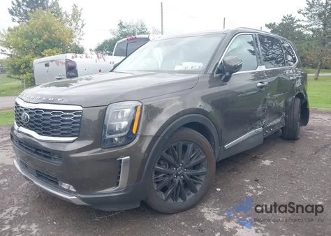 2021 Kia Telluride Sx из США, поврежденный, VIN 5XYP5DHC9MG127559